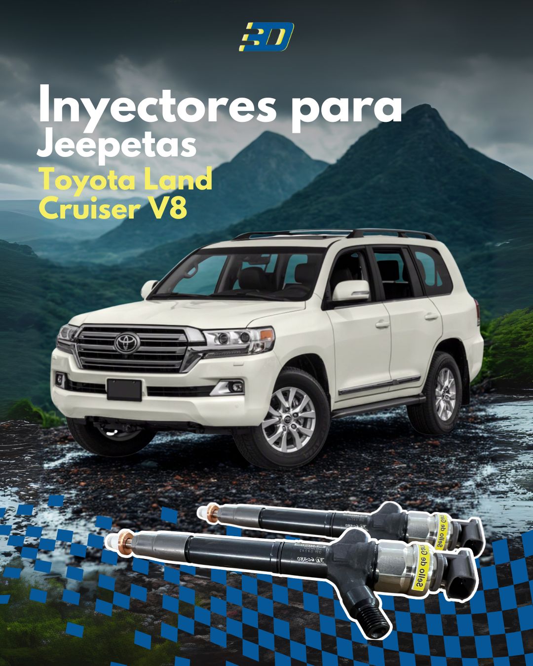 Potencia y precisión para tu Toyota Land Cruiser V8