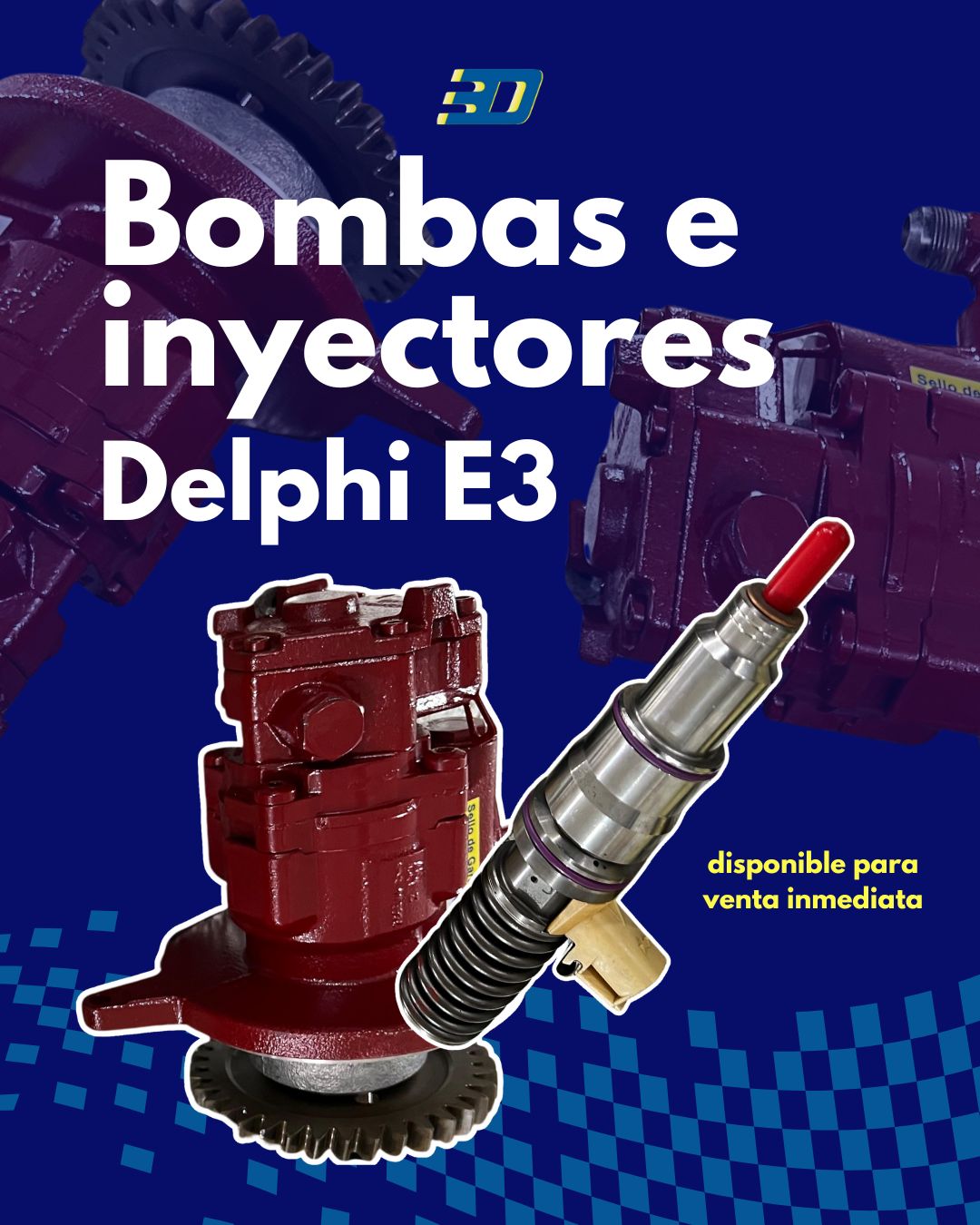 venta de inyectores y bombas Delphi E3